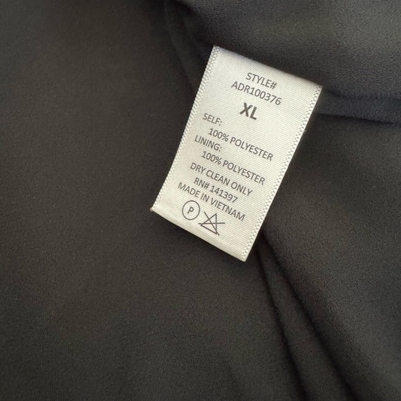 ASTR the Label Floral Maxi Dress Womens XL Pleated Boho Long Sleeve Black Pink - Picture 11 of 15